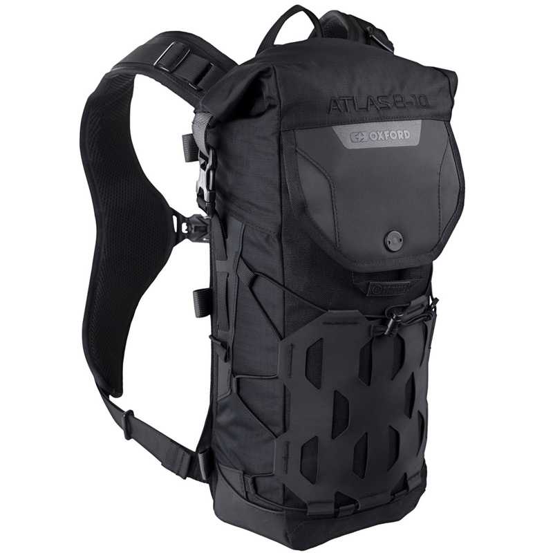 Plecak motocyklowy Oxford Atlas B-10 czarny 10 l