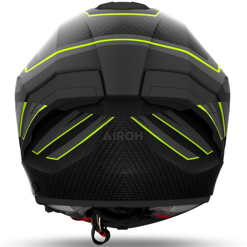 Kask motocyklowy integralny Airoh MATRYX Sentinel matowożółty