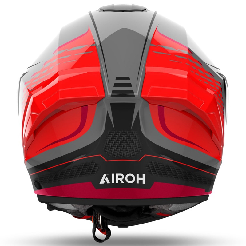 Kask motocyklowy integralny Airoh MATRYX Rocket błyszczący czerwony