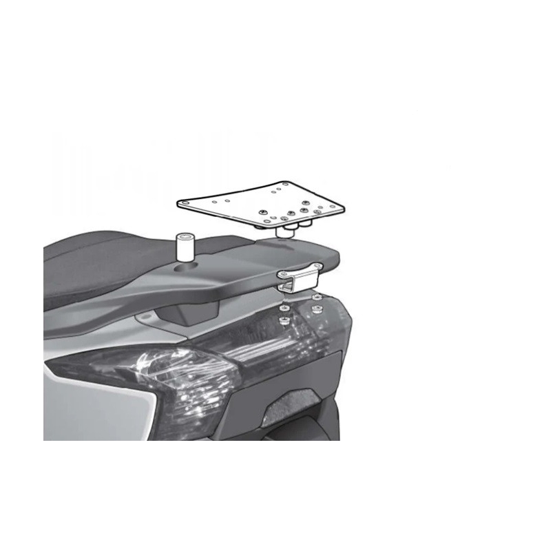 Top Master fitting kit SHAD for KYMCO Downtown 125 2009-2015, KYMCO Downtown 300 2009-2015