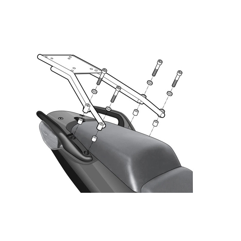 Top Master fitting kit SHAD for HONDA CBF 1000 2010-2013