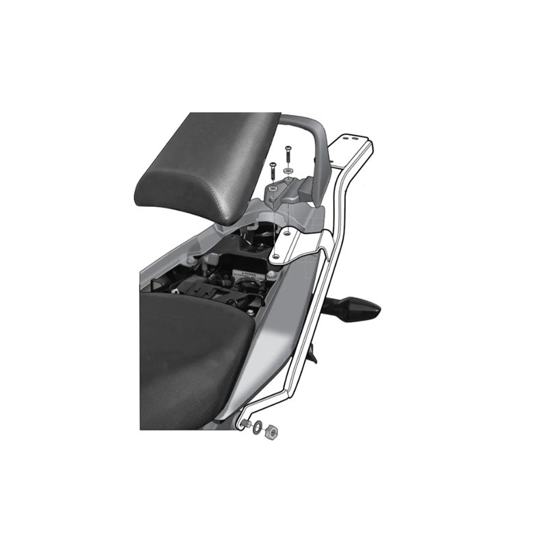 Top Master fitting kit SHAD for HONDA CBF 125 2008-2016