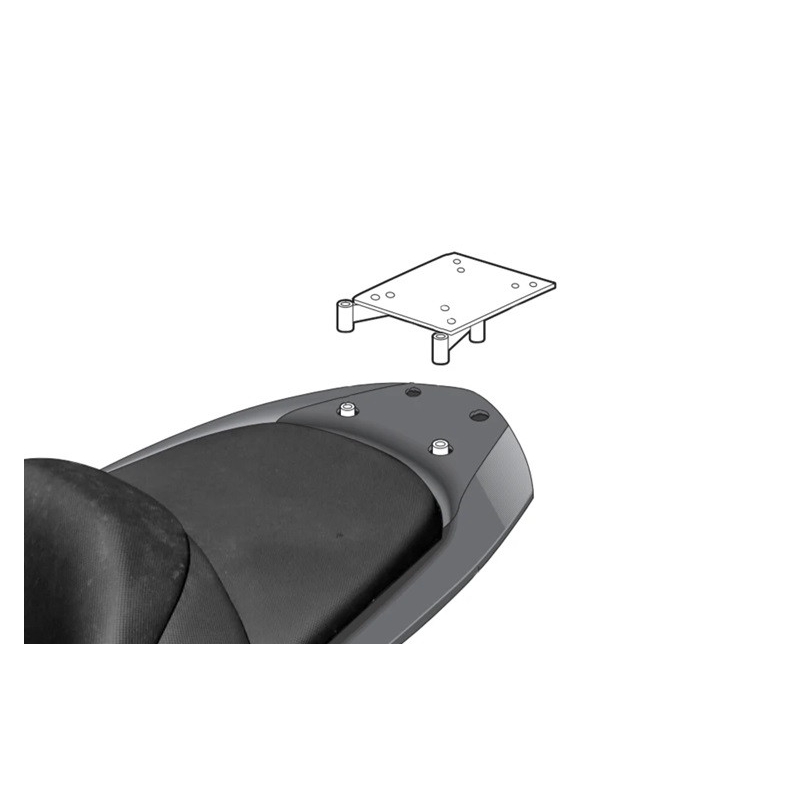 Top Master fitting kit SHAD for YAMAHA YP 400 Majesty 2004-2006, YAMAHA YP 400 Majesty 2010-2012