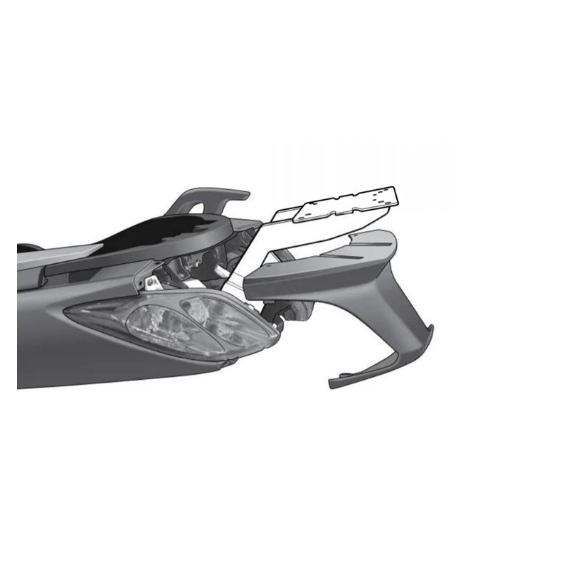 Top Master fitting kit SHAD for YAMAHA YP 125 X-MAX 2010-2013, YAMAHA YP 250 X-MAX 2010-2013
