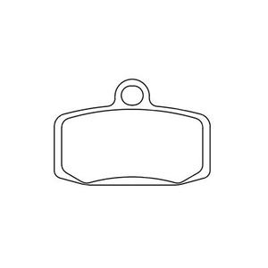 Brake pads CL BRAKES 1228 MX10