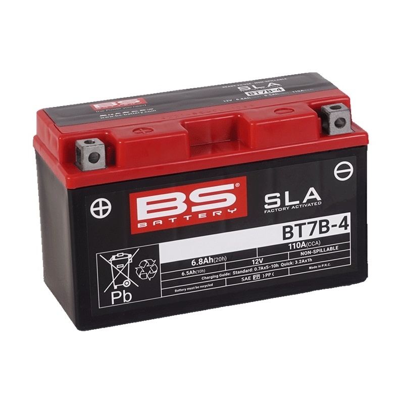 Factory activated battery BS-BATTERY