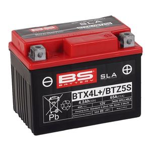 Factory activated battery BS-BATTERY BTX4L+ / BTZ5S (FA)  (YTX4L (FA)) SLA
