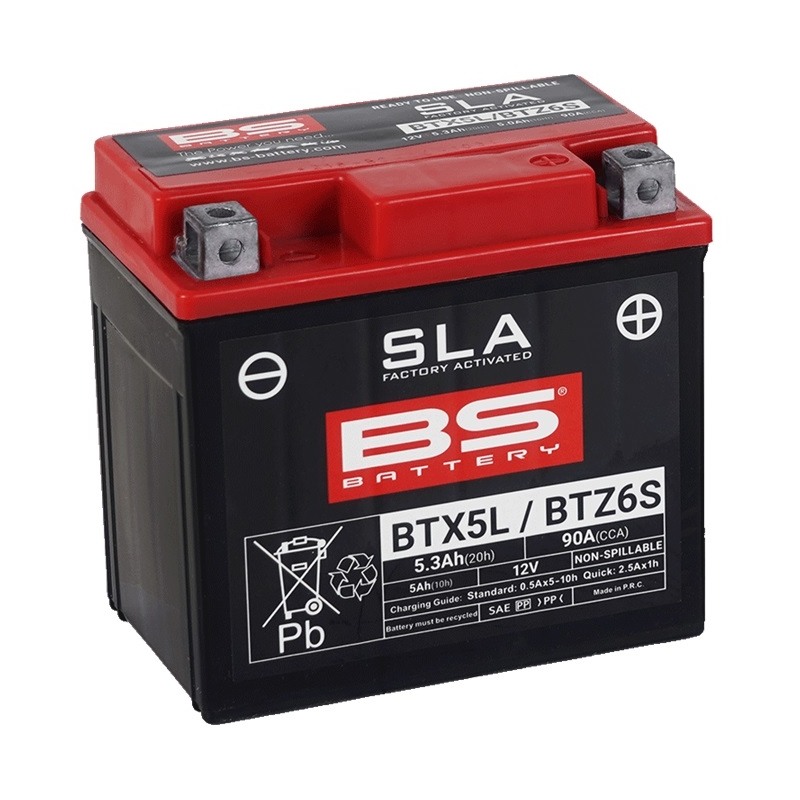 Factory activated battery BS-BATTERY SLA