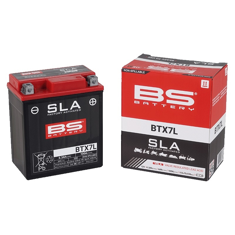 Factory activated battery BS-BATTERY SLA