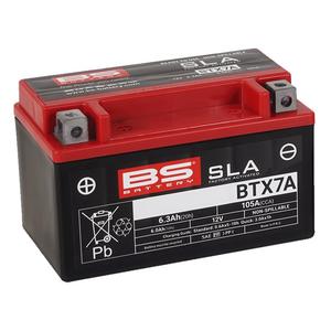 Factory activated battery BS-BATTERY BTX7A (FA) (YTX7A (FA)) SLA