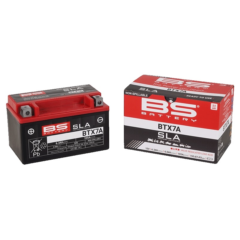 Factory activated battery BS-BATTERY SLA