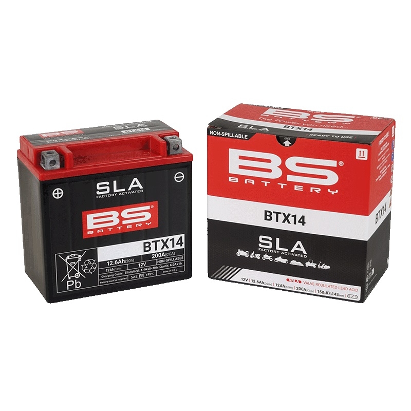 Factory activated battery BS-BATTERY SLA