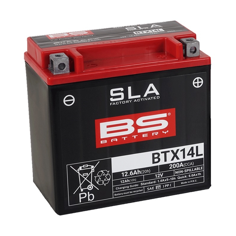 Factory activated battery BS-BATTERY SLA