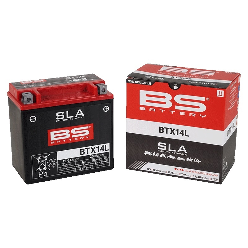Factory activated battery BS-BATTERY SLA