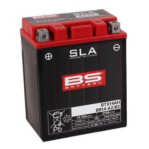Factory activated battery BS-BATTERY BTX14AH (FA) (YTX14AH (FA)) SLA