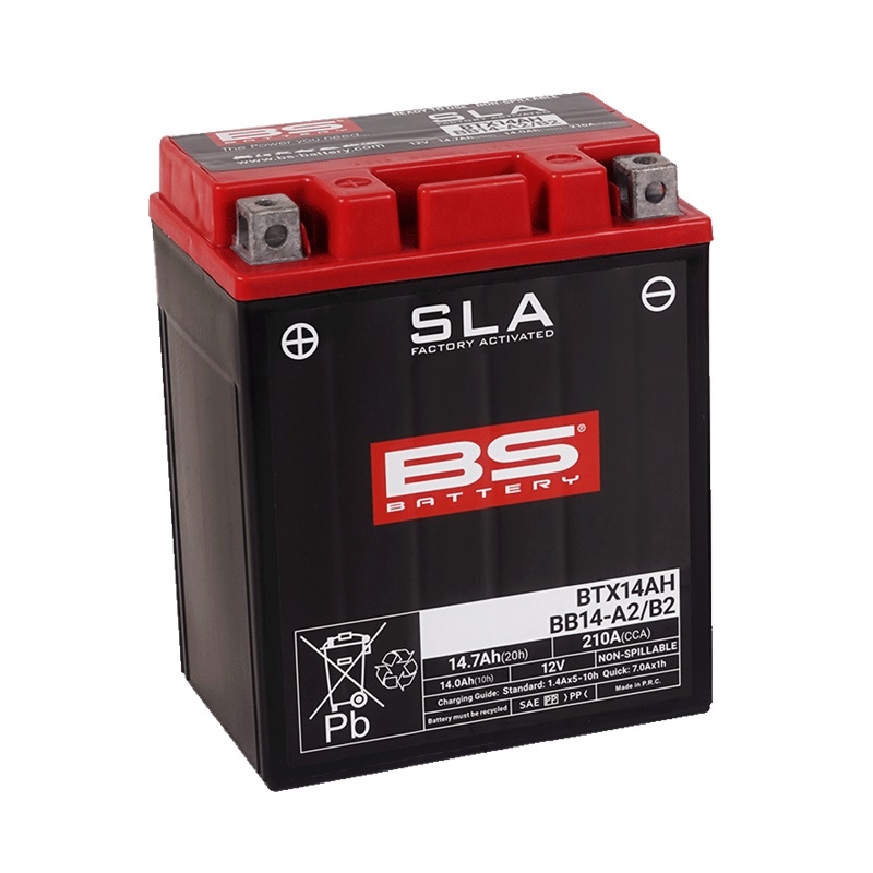 Factory activated battery BS-BATTERY SLA