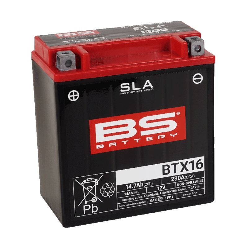 Factory activated battery BS-BATTERY SLA