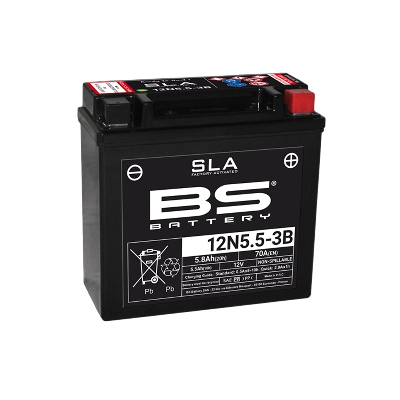 Factory activated battery BS-BATTERY SLA