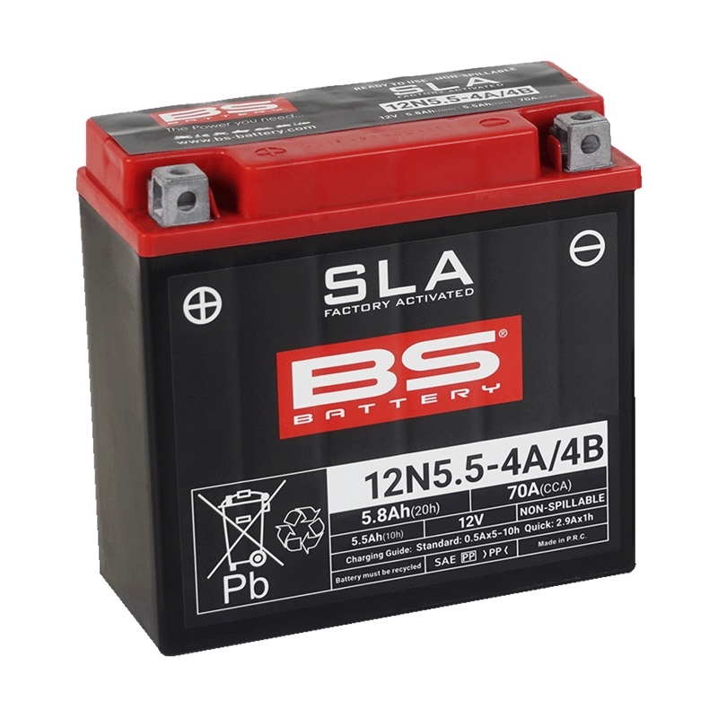 Factory activated battery BS-BATTERY SLA