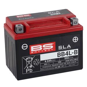 Factory activated battery BS-BATTERY BB4L-B (FA) (YB4L-B (FA)) SLA