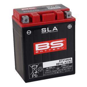 Factory activated battery BS-BATTERY BB14L-A2 (FA) (YB14L-A2 (FA)) SLA