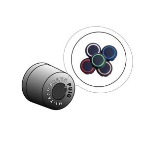 Spare nylon caps PUIG 9034P silver