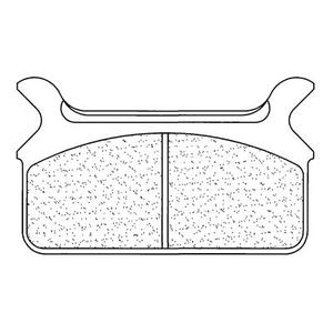 Brake pads CL BRAKES 2342 RX3