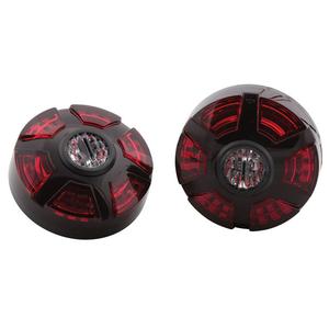 Highsider Smart ATV LED 3 w 1 tylne światło, czerwono-czarne