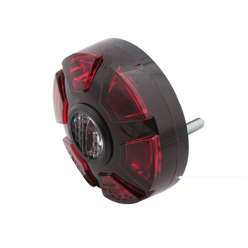 Highsider Smart ATV LED 3 w 1 tylne światło, czerwono-czarne