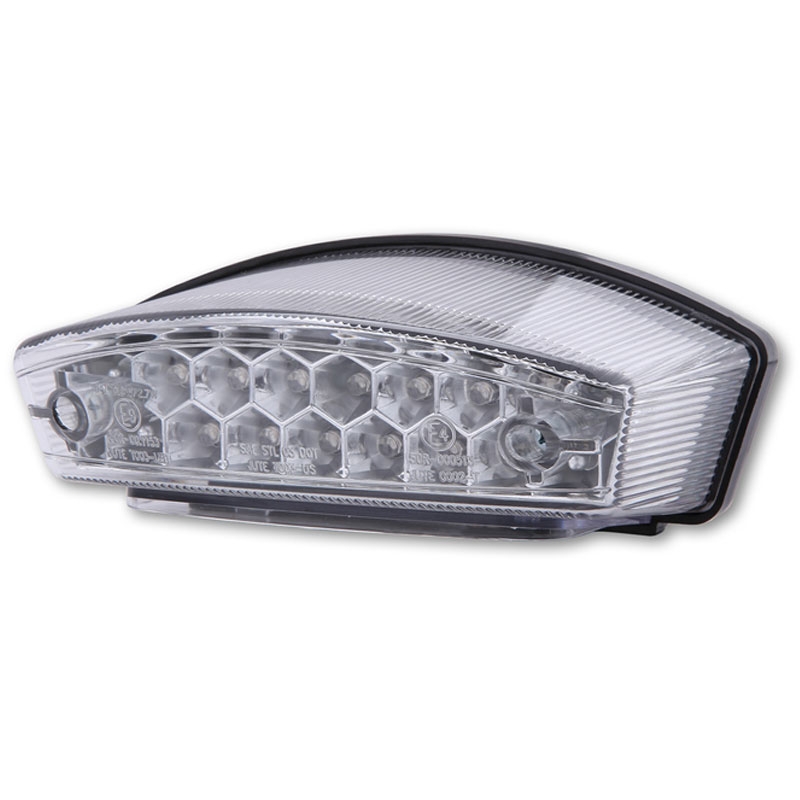 Highsider Smart Monster LED lampa tylna motocyklowa czarna