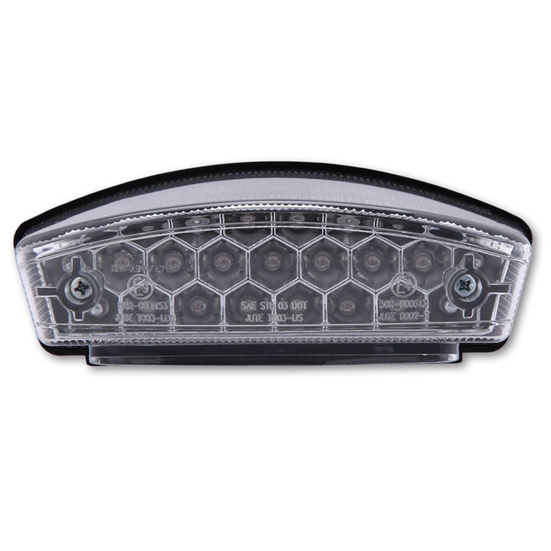 Highsider Smart Monster LED lampa tylna motocyklowa czarna