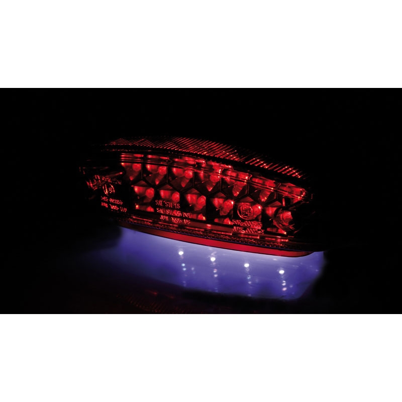 Highsider Smart Monster LED motocyklowe światło tylne czerwone