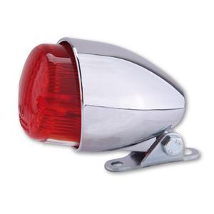 Tylna lampa motocyklowa Highsider Smart Texas chromowana