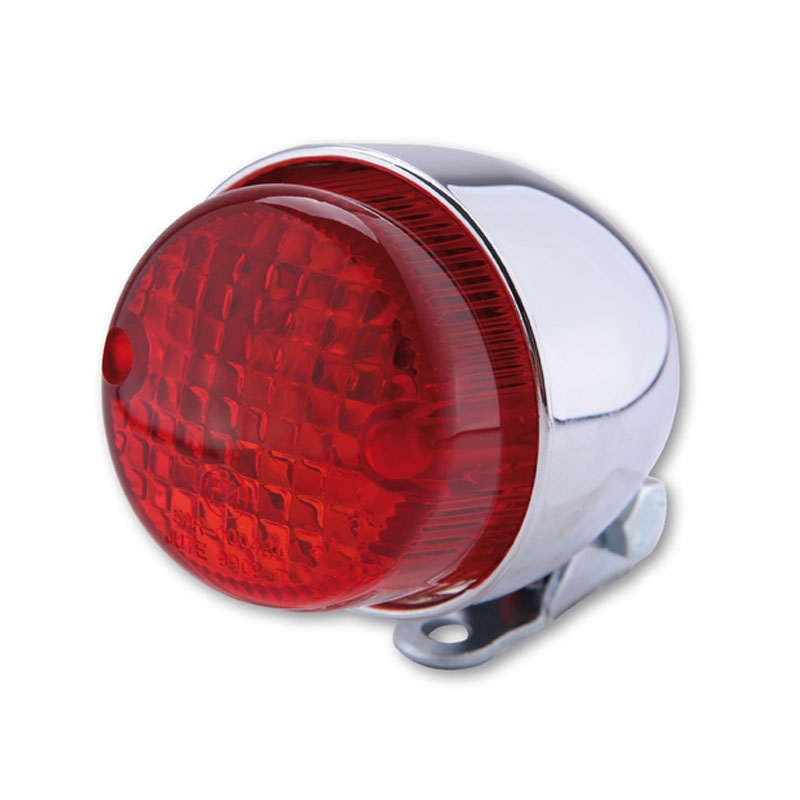 Tylna lampa motocyklowa Highsider Smart Texas chromowana