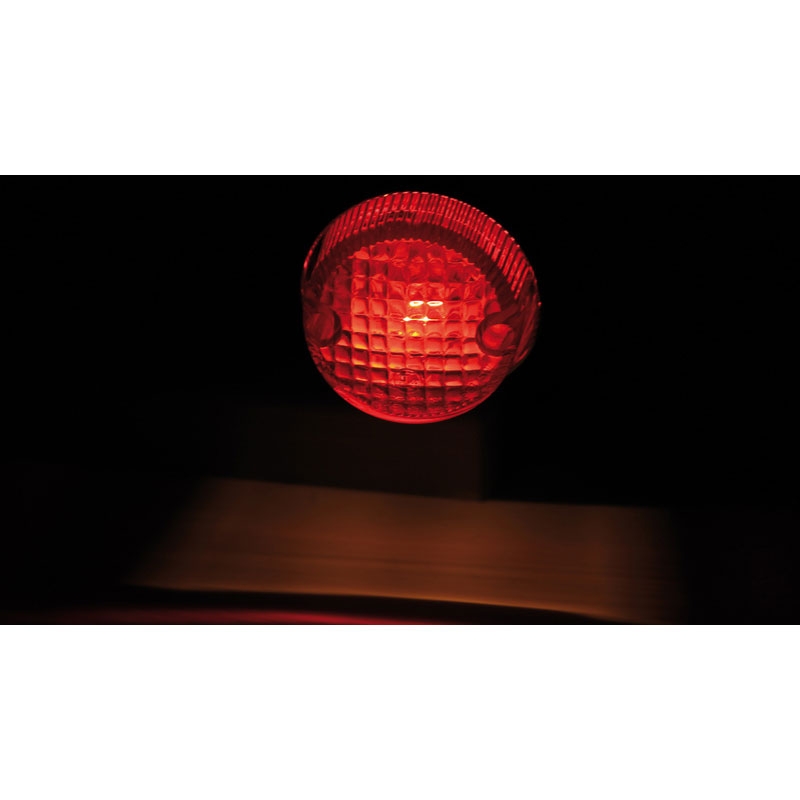 Tylna lampa motocyklowa Highsider Smart Texas chromowana