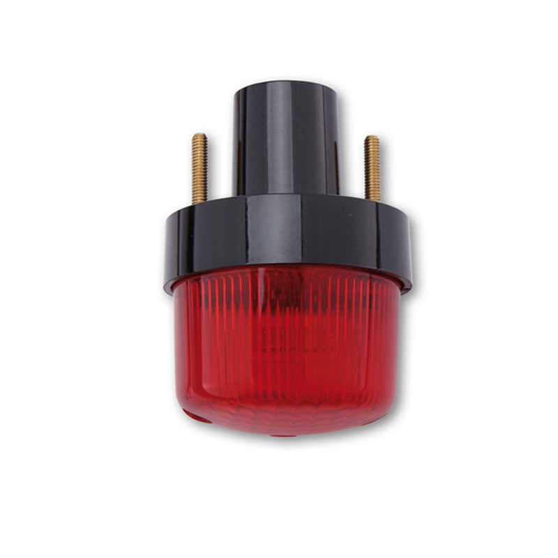 Highsider Smart motocyklowa lampa tylna okrągła czarna