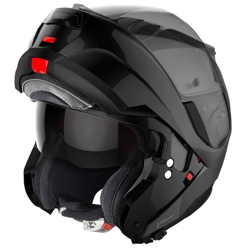 Kask motocyklowy typu flip-up Nolan N100-6 Classic N-COM 3 czarny
