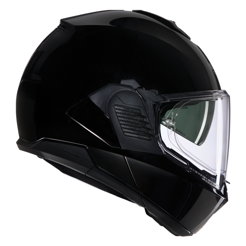 Kask motocyklowy typu flip-up Nolan N120-1 Classico N-COM 301 czarny
