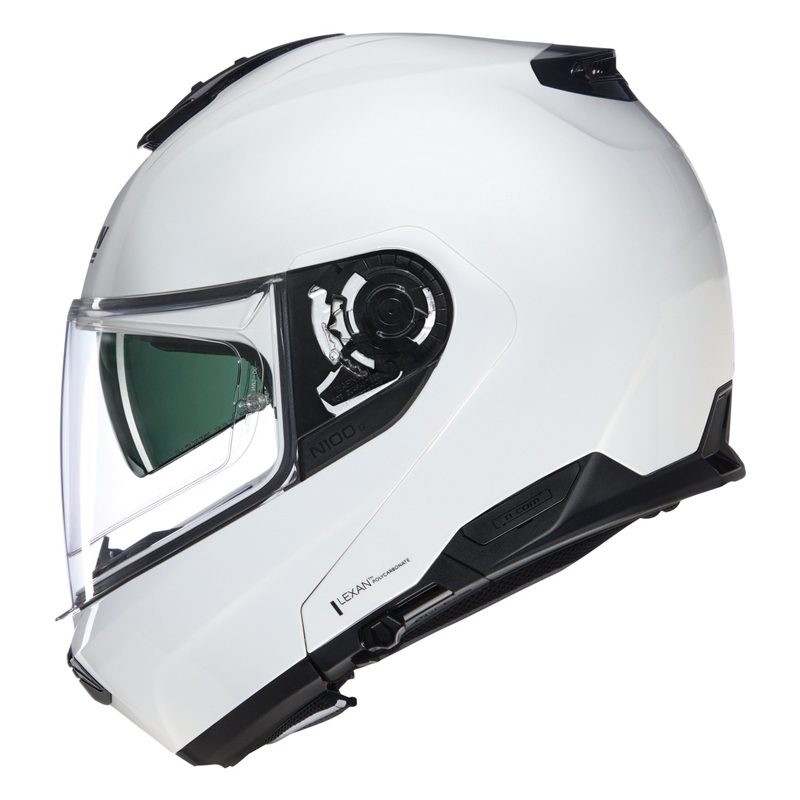 Kask motocyklowy typu flip-up Nolan N100-6 Classico N-COM 305 biały