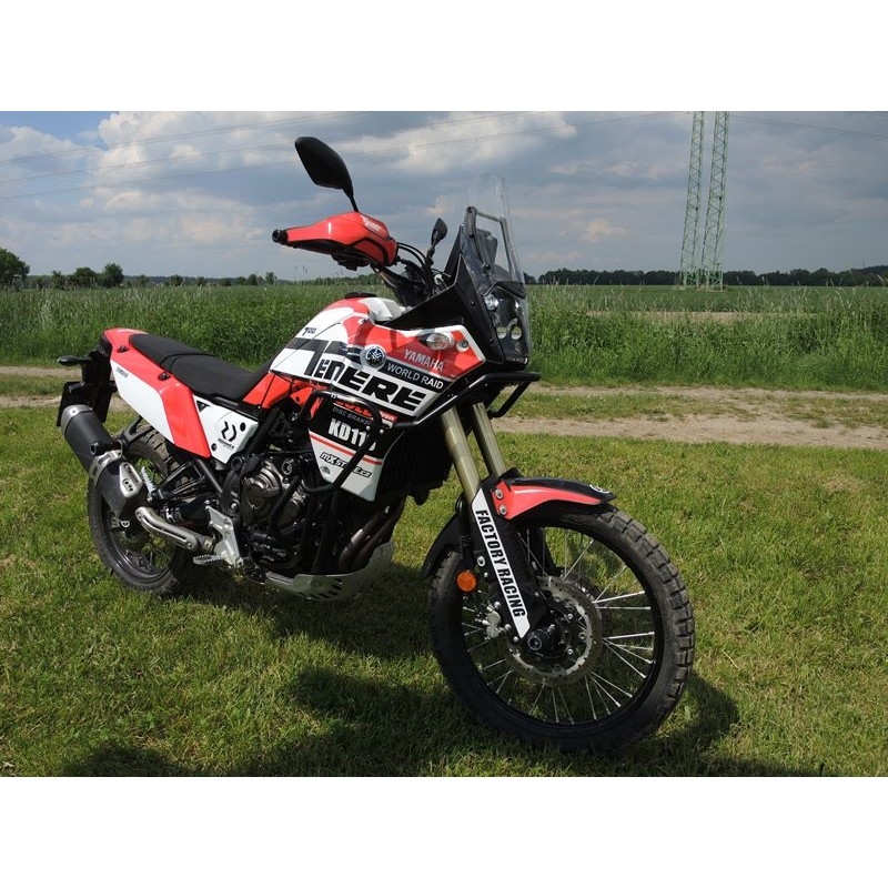 Engine guards RDMOTO Black (with protectors)