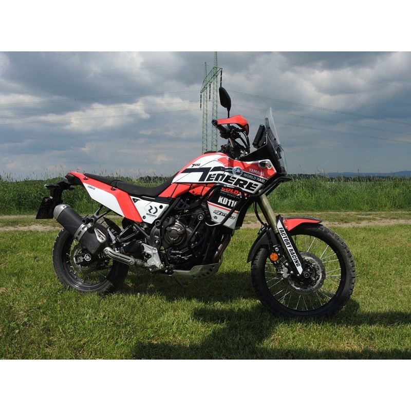 Engine guards RDMOTO Black (with protectors)