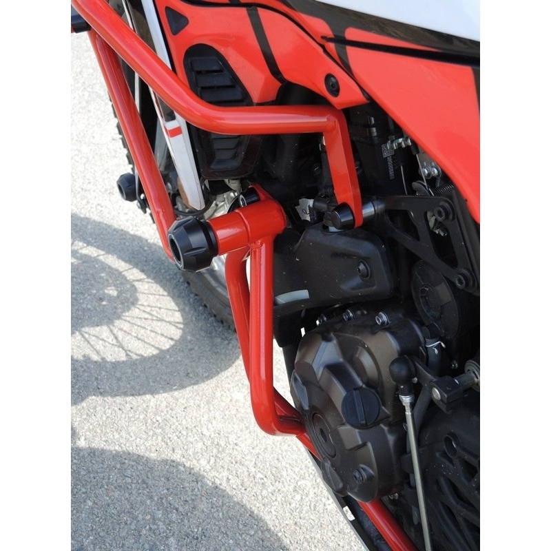 Engine guards RDMOTO Red (with protectors)