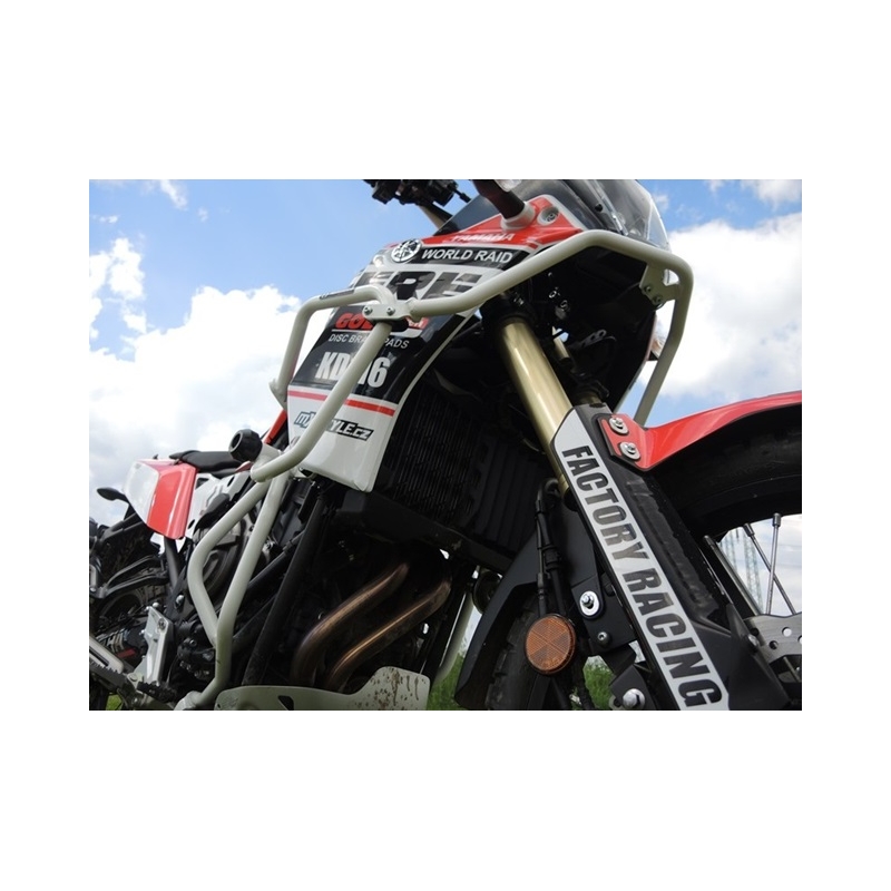 Engine guards RDMOTO White (with protectors)