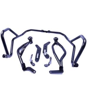 Engine guards RDMOTO CF153KD Black lower + upper frames (with protectors)
