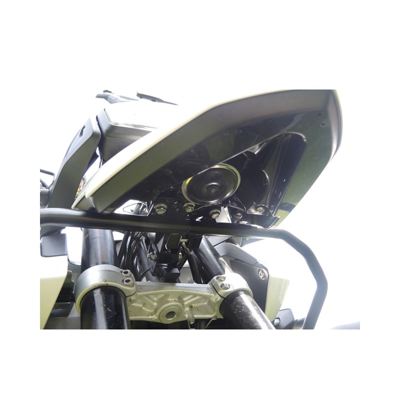 Engine guards RDMOTO Black lower + upper frames (with protectors)