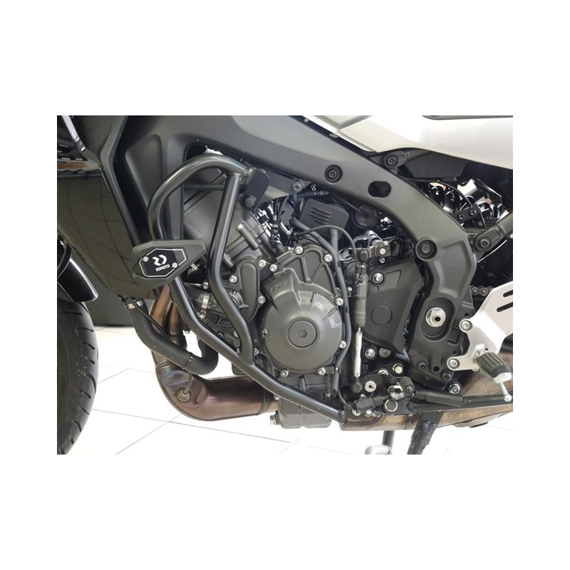 Engine guards RDMOTO Black (with protectors)