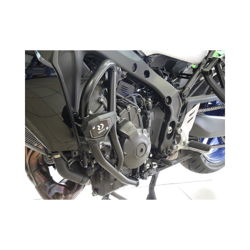 Engine guards RDMOTO Black (with protectors)