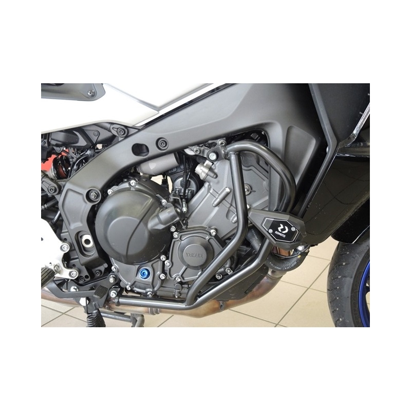 Engine guards RDMOTO Black (with protectors)
