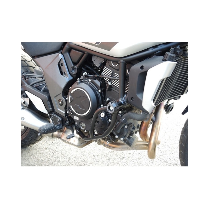 Engine guards RDMOTO Black (with protectors)