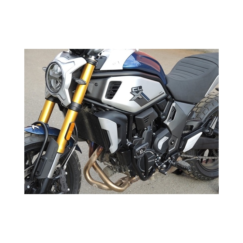 Engine guards RDMOTO Black (with protectors)